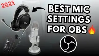 Best OBS Mic Settings in Hindi 🔥 | No Noise, No Hiss, Studio Sound!
