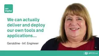 Infrastructure Engineer Geraldine - We can actually deliver and deploy our own tools...
