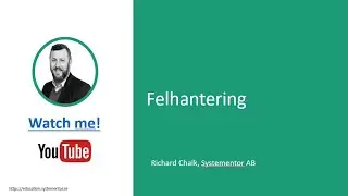 C# Basics - Felhantering