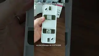switch box 1 way plastic MCB distribution box power electric enclosure box #electricdevice