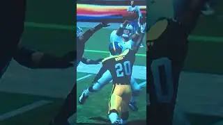 Ed Reed with the big hit to knock the ball lose from the receiver hands