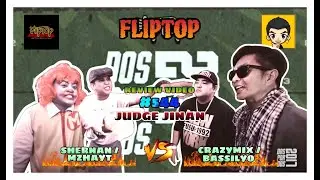Fliptop DPD 2017 - Shernan/MZhayt vs Crazymix/Basilyo | Review Video #544