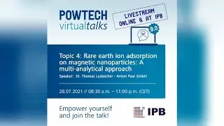 9.0 | Rare earth ion adsorption on magnetic nanoparticles: A multi-analytical approach