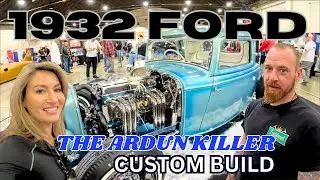 CUSTOM PAINT 1932 FORD CUSTOM HOT ROD BUILD BY CODY WALLS TRADITIONAL METALCRAFT