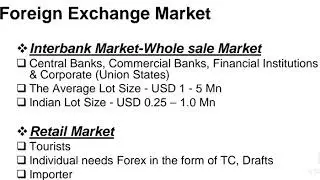 FOREIGN EXCHANGE MARKET & DIRECT QUOTES AND INDIRECT QUOTES IN MARKET