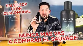 SALVO EAU DE PARFUM: NUNCA MAS VAS A COMPRAR EL SAUVAGE