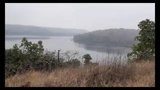 Peaceful Nature Sound, Wind, River & Birds| Cliff Ambience - ASMR| Relaxing Valley Sound Sleep/study