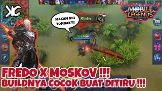 Yang Masih Bingung Pake MOSKOV, MERAPAT !!! Lihat Aksi FREDO Pake MOSKOV, Buildnya Mantap !!!