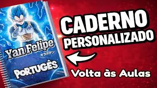 Aprenda a Criar Caderno Universitário Personalizado (Passo a Passo Completo)