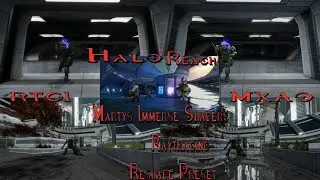 Halo Reach MCC: Martys Immerse Shaders Raytracing Reshade preset (download in description)