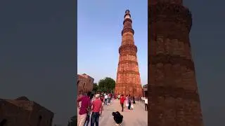 Cultural Immersion at Sunset Inside the Qutub Minar Complex | Delhi, India
