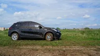 Киа Рио Икслайн тест драйв, оффроуд. Kia Rio X-line test drive, offroad.