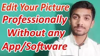Online photo editor website|| Edit my picture without any App/Software