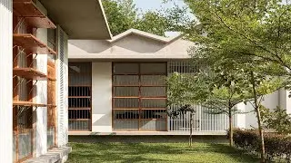 The Crimped Roof House by LIJO RENY architects