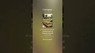 Contingency #AI​ #Song​ by #Suno​ #lyrics​ by #Deepseek #music​ #newmusic​