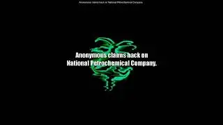 Anonymous claims hack on Iranian National Petrochemical Company