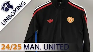Manchester United Black Tracksuit with The Stone Roses 24/25 (MMJersey) Unboxing Review