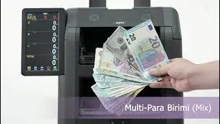 ASYS AP35 Sorter Fitnesslı Karışık Para Sayma Makinesi