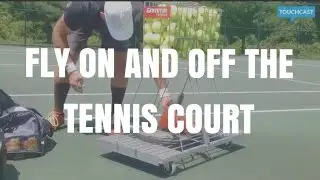 Tennis coach/ court equipment &ldquo;concept&rdquo;