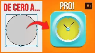De un c&iacute;rculo a un reloj PRO en Illustrator en 30 minutos