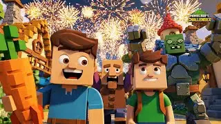 Аниме Minecraft: Самое смешное приключение в истории – анимация Minecraft от JJ и Mikey