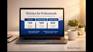 Clean landing page demo