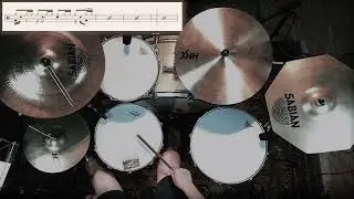 Slow but busy - Wonderful tonight (Eric Clapton) with drums