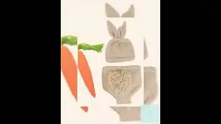 Tan Soft Knit Bunny