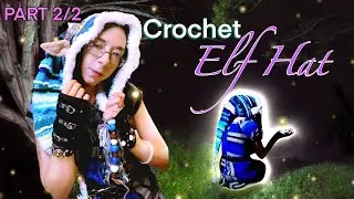 How to Crochet Moon Elf Hat (2/2)