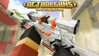 Minecraft bedrock Modpack ActualGuns Limited Edition Review 