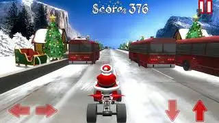 Christmas Traffic Racer   Santa Claus Driving 3D 01