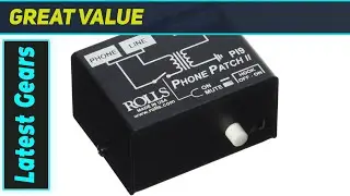 Rolls PI9 Phone Patch II: Clean Phone Audio Isolation