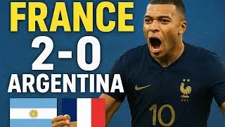France Beats Argentina 2-0 