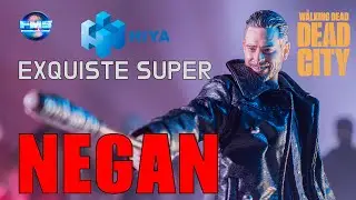 Hiya Toys Exquisite Super The Walking Dead NEGAN Figure Review #hiyatoys  #thewalkingdead