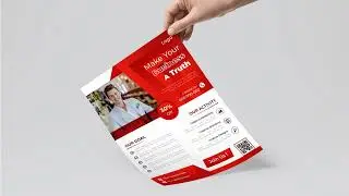Modern corporate business flyer design template .