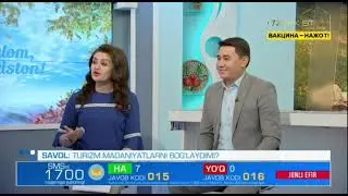 Assalom O‘zbekiston dasturi mehmonlari O‘zbekiston xalq hofizi Beknazar Do‘stmurodov
