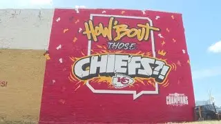 New Chiefs mural honors 'Big Red' Kingdom