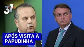 Marinho afirma que Bolsonaro está tranquilo sobre perda de patente