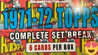 1971-72 Topps Hockey Mystery Box from Sportscards.com. 6 Cards per Box! What will we find!?!