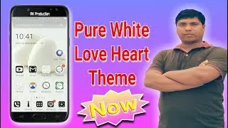 Pure White Love Heart Theme(new app)