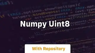 numpy uint8
