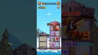 Hero Tower Wars Puzzle Game Level 307 #herotowerwars #puzzlegame #level307