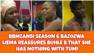 LIEMA REASSURES BUHLE B THAT SHE HAS NOTHING WITH TUMI.  BBMZANSI SEASON 6 BAZOZWA 
