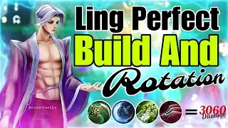 LING FASTHAND AGGRESSIVE With Perfect Build And  Rotation Gameplay Top Global Ling &bull; Mobile Legends