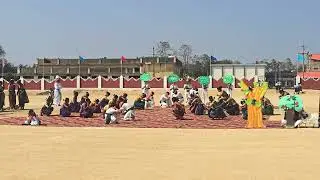 Republic Day Dance Video , #FarmerTheme in Taluk Stadium. By Little Hearts School, Bailhongal.