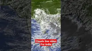 tuday clouds patch in India | watch #weather #update