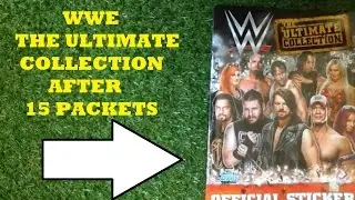 WWE The Ultimate Collection Sticker album 👑👑👑