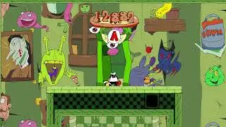 Pizza Tower CATWEBS - 2 custom halloween levels gameplay (Bug in the mod found as well)