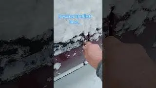 C2500 after a big snow storm 350 v8 Chevrolet
