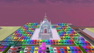 Sakura All Reinbow Super Car Collection Wedding Chapel 💒💒 II SAKURA SCHOOL SIMULATOR 😨🤯😱✅